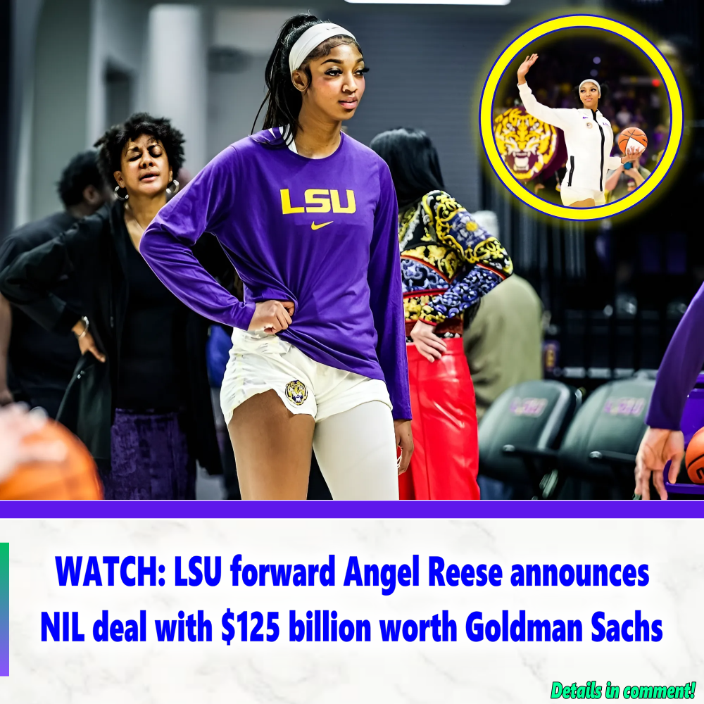 WATCH: LSU Forward Angel Reese Announces NIL Deal With $125 Billion ...