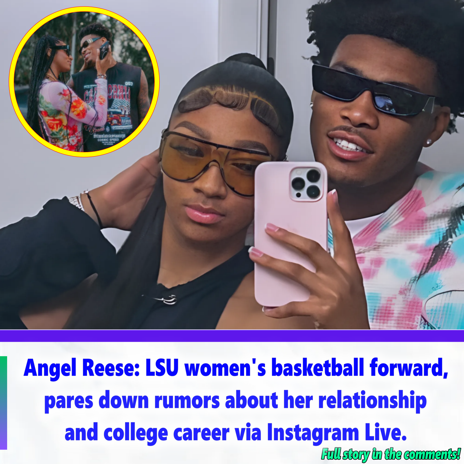 Angel Reese Confirms Split from FSU Boyfriend Cam’ron Fletcher, Fueling ...