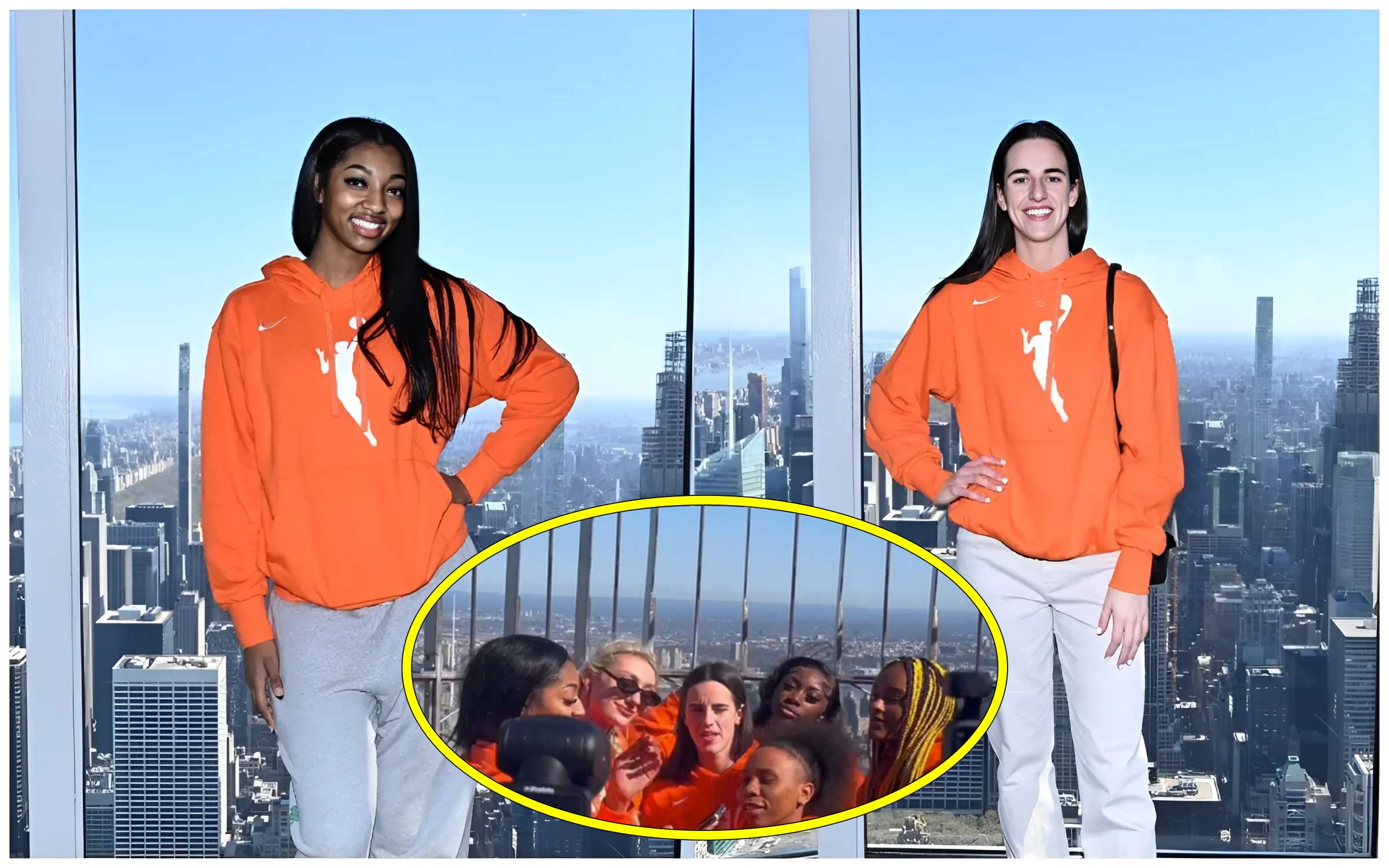 Caitlin Clark, Angel Reese Pose For Viral Selfie Before WNBA Draft ...