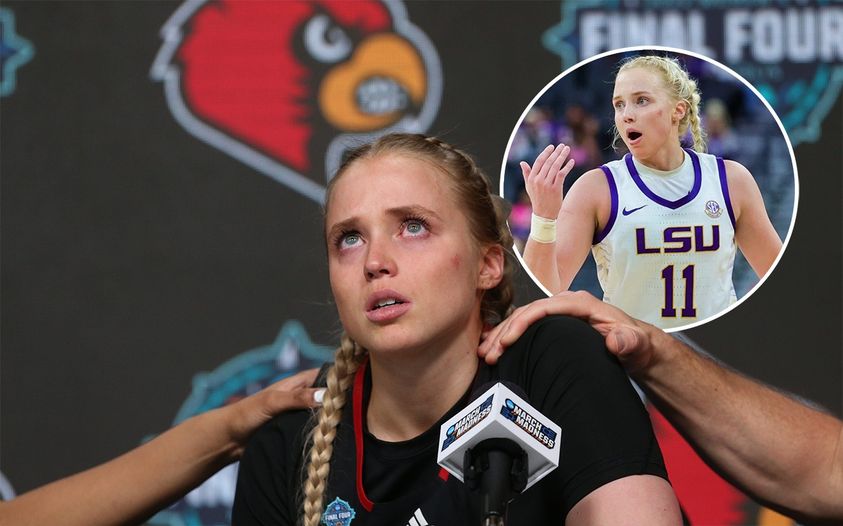 BREAKING Fans eagerly wait as LSU's Hailey Van Lith makes big