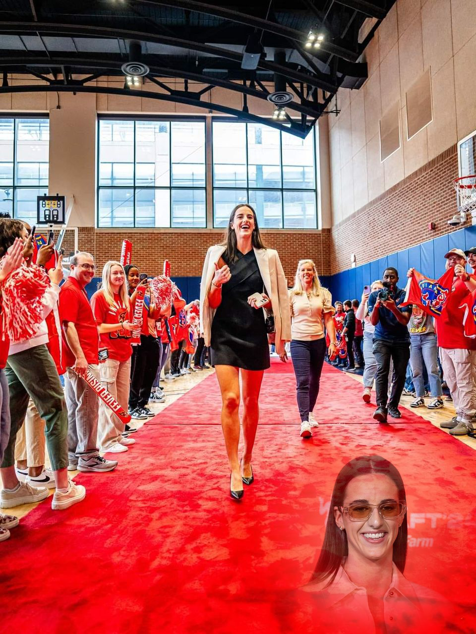 Watch : Caitlin Clark, The No. 1 Overall Pick In The 2024 WNBA Draft ...