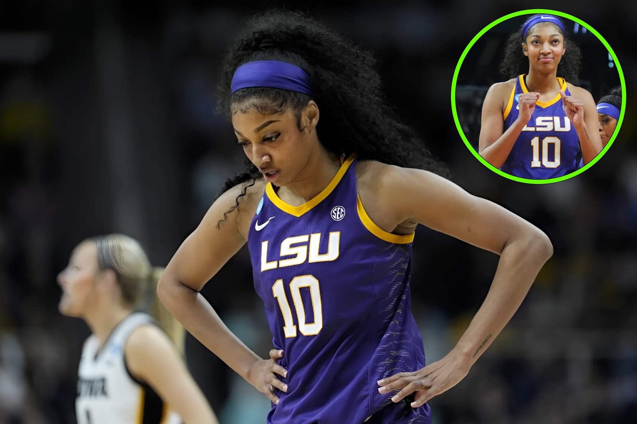 Angel Reese, injured in loss to Iowa, details unhappiness while at LSU ...