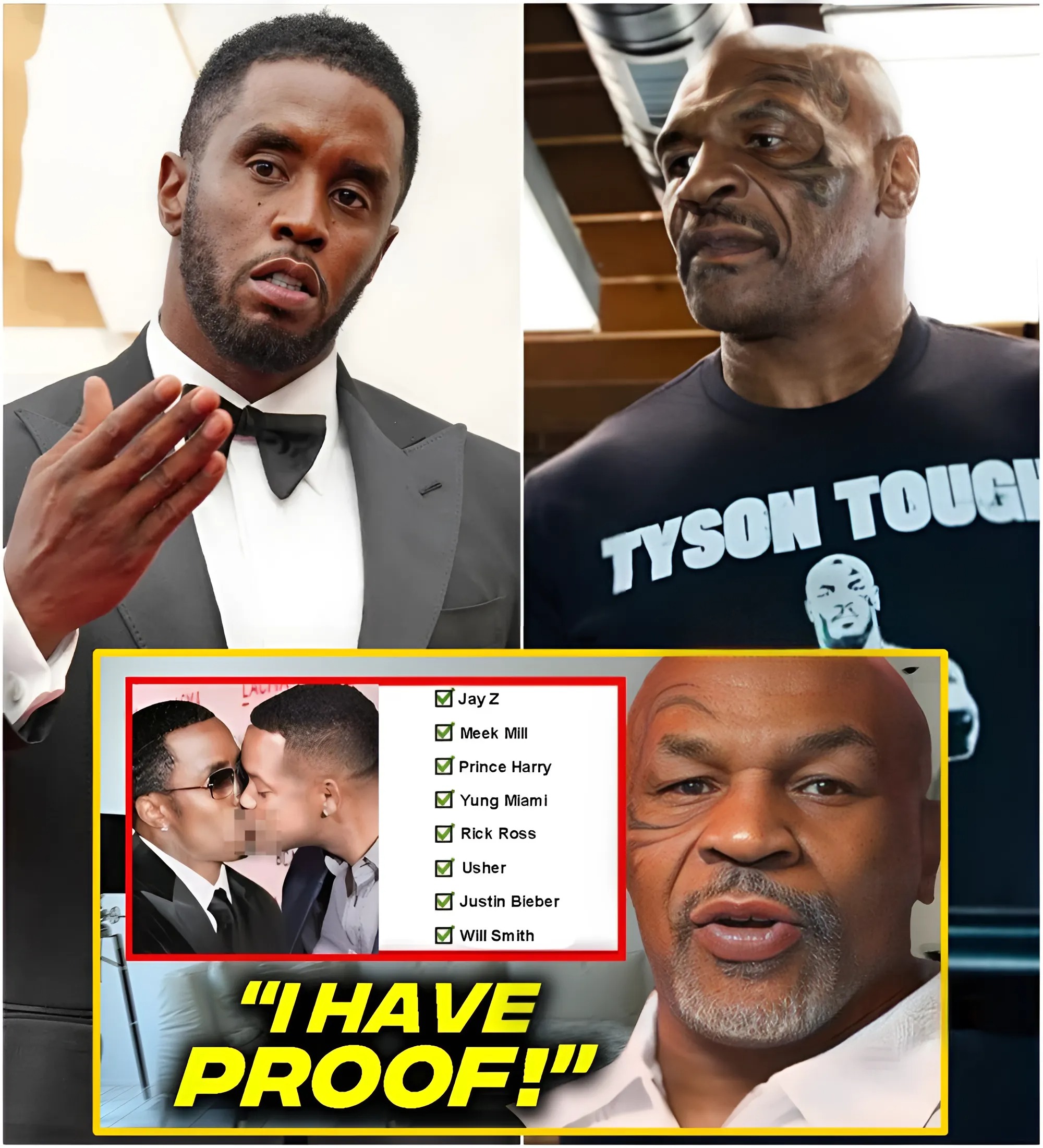 Video Mike Tyson Exposes List Of Celebs Diddy Slept With News