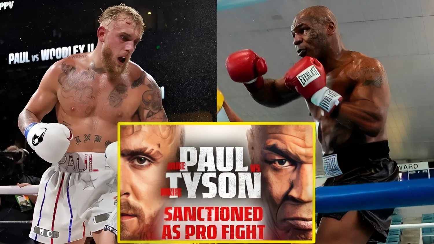 How many rounds did mike tyson jake paul fight