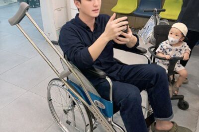 Huỳnh Anh bất ngờ ngồi xe lăn, bà xã Bạch Lan Phương khóc hết nước mắt, chuyện gì đã xảy ra?