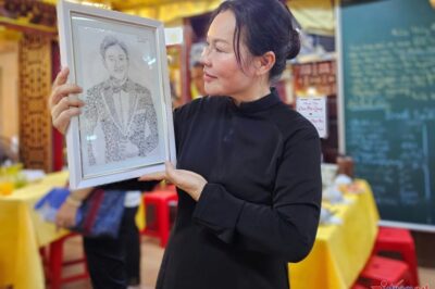 Xúc động với bức tranh và tâm thư fan gửi tặng Quý Bình vào lễ cúng 49 ngày