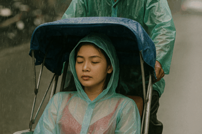 Sáng hôm sau, ông Sáu dậy sớm, đi nhặt ve chai như thường lệ