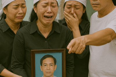 Khi ông Tâm đột ngột qua đời, cả nhà chìm trong đau buồn