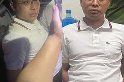 Nghi phạm Bùi Đình Khánh tại cơ quan công an