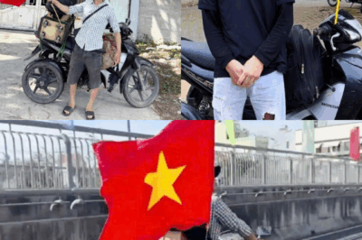 Chàng trai khuyettat chinh phục chuyến hành trình vào TP.HCM xem diễu binh bằng chiếc xe ba bánh