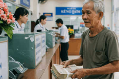 Một tiếng, hai tiếng trôi qua, số tiền hiển thị trên màn hình khiến Hùng h:á h:ố:c
