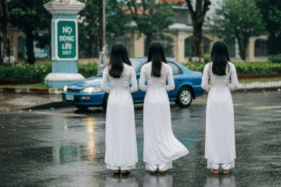 Sáng hôm sau, người ta tìm thấy chiếc xe máy vỡ nát dưới vực sâu