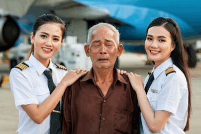 Người đàn ông g/óa vợ b/án hết tài sản để cho 2 cô con gái song sinh đi học, 20 năm sau họ trở về, đưa ông tới một nơi…