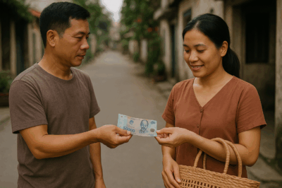 Anh Tâm từ đó thay đổi, làm việc chăm chỉ hơn, và cả gia đình cùng nhau tiết kiệm
