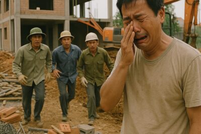 Dân trong xóm túa ra xem vì lâu lắm rồi mới có người dám xây nhà to nhưng nào ngờ