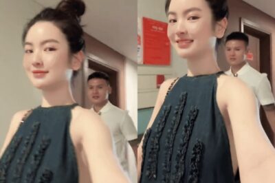 Ngỡ ngàng hình ảnh vợ Quang Hải gây xôn xao