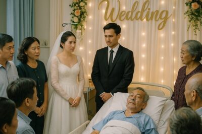 Ông bố ốm sắp m;/ất bỗng bật dậy nói một câu khiến mọi người trong lễ cưới rụn/g r/ời bỏ chạy