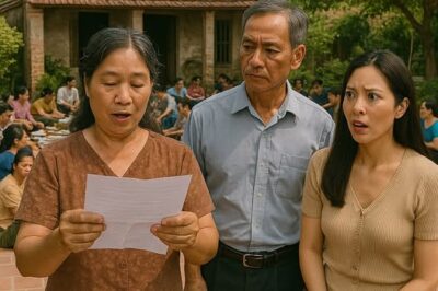 Thấy không thể để yên được nữa, hôm sau bà thông gia gọi cả xóm đến liên hoan tưng bừng rồi ph;/anh ph;/ui b;;í m;;ật tày trời khiến cả 2 ú ớ chẳng kịp trở tay…