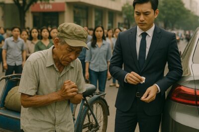 Thấy cụ già đạp xích lô làm xe hơi 5 tỷ bị xước, ai cũng nghĩ cụ phải bán nhà để đền rồi ngỡ ngàng…