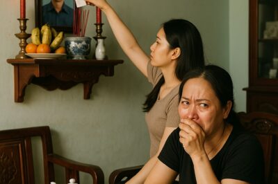 Tôi và chị em tôi nhìn nhau. Tim đập dồn dập. Đêm ấy, khi mẹ ngủ, chúng tôi len lén mở khóa căn gác cũ