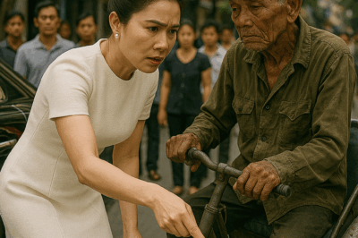 Cựu chiến binh lái xe ba gác vô tình làm rá/ch váy vợ tỷ phú, bất ngờ l//ộ ra bí mật cô ch/e gi/ấu suốt 30 năm