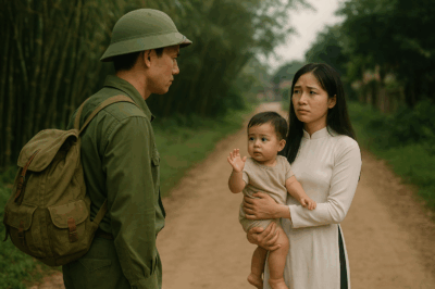 Đi nghĩa vụ 2 năm mới về làng, anh lính hụt hẫng khi thấy người yêu bế con ra đón