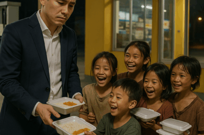 Tỷ phú chỉ còn sống được 3 tháng nhận nuôi 5 đứa trẻ ngh/èo, cái kết khiến nhiều người nức nở