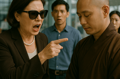 Nữ tỷ phú lớn tiếng x///ỉ v//ả nhà sư ở sân bay, 5 phút sau bị trời ph///ạt ngay tại chỗ