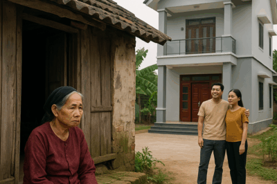 Vợ chồng con trai xây nhà mới nhưng bắt mẹ chồng phải ở ngôi nhà cũ sau vườn, ngày mẹ mất, con trai tìm thấy một chiếc hộp gỗ, thứ bên trong khiến anh d/ay dứ/t tới cuối đời