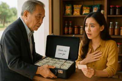Người đàn ông để lại vali tiền rồi biến mất, cô chủ tiệm khóc nức nở khi nhận ra danh tính thật