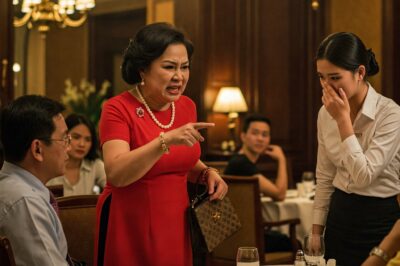 Thấy chồng cứ dán mắt vào cô hầu bàn vừa xinh vừa trẻ, nữ tỷ phú kiếm cớ s//ỉ nh//ục cô suốt 30 phút, bất ngờ bà ta phải qu//ỳ g///ối x///in th///a vì cô đã làm một việc