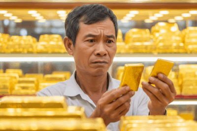 Tối 29-5, ngược kỳ vọng, giá vàng lại g:ây b:ất ng:ờ