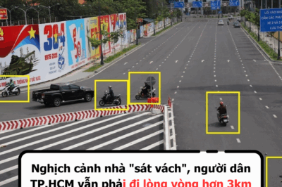 Nhà “sát vách”, người dân TP.HCM vẫn phải đi lòng vòng hơn 3km trên đường nối 4.800 tỷ đồng