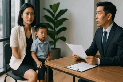 Người mẹ mất một tay dẫn theo đứa con nhỏ đến phỏng vấn – câu trả lời khiến giám đốc tuyển dụng đứng hình