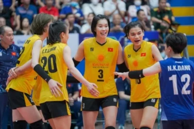 Lịch thi đấu chính thức của tuyển bóng chuyền nữ Việt Nam ở AVC Nations Cup 2025