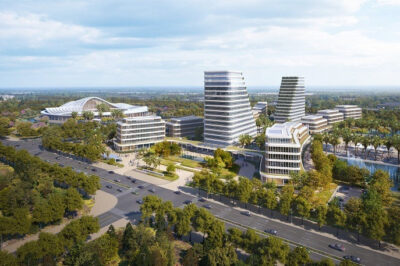 Trung tâm hành chính 2.500 tỷ tại TP trực thuộc Trung ương nhỏ nhất Việt Nam sau sáp nhập: 14 khối nhà quy mô tạo nên kiến trúc con tàu vươn ra biển lớn