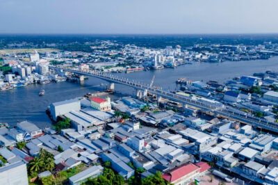 Cận cảnh trục đường nối từ cửa biển lớn nhất ĐBSCL đến tỉnh có hạ tầng ‘4 không’