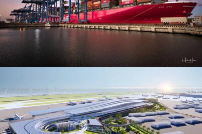 Sau sáp nhập tỉnh thành, một địa phương vừa có sân bay quốc tế, vừa có cảng biển loại đặc biệt