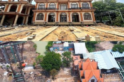 Tận thấy biệt thự trên 1.000 tấn được ‘thần đèn’ di dời để làm Vành đai 3 TPHCM