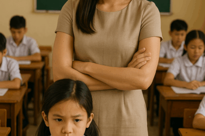Một buổi chiều, khi cô Hoa đang giúp Nhi sửa bài tập, chị Lan đến sớm hơn thường lệ