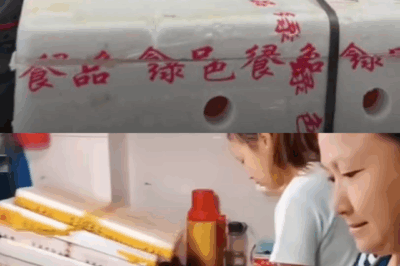 Cảnh làm lòng se điếu ở Trung Quốc thật quen thuộc, chúng ta đã thấy chiếc thùng xốp này ở đâu rồi thì phải