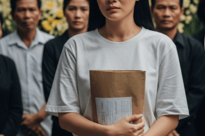Người phụ nữ lặng lẽ trong đá//m ta//ng cùng chiếc phong bì chứa toàn bộ bí mật