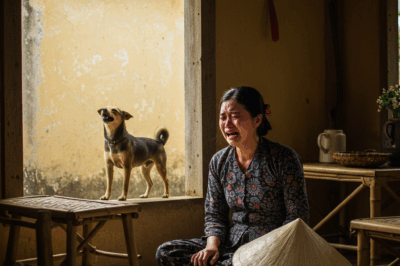 Dân làng khuyên chị Thắm chấp nhận sự thật, rằng Dũng có lẽ đã không còn