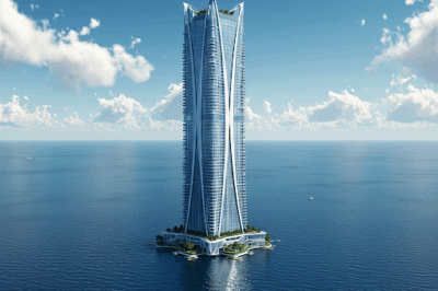 Việt Nam sắp có tòa tháp ch/ọc trời 108 tầng giữa biển khơi, xóa bỏ kỷ lục của Landmark 81