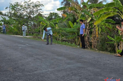 Những tình tiết mới trong vụ nữ sinh bị TNGT ở Vĩnh Long sau khi điều tra viên kiểm tra hiện trường