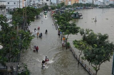 Nguy hiểm: Việt Nam có một thành phố nằm trong top sụt lún nhanh nhất thế giới