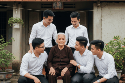 Bà lão bán rau nhận nuôi 5 b/é tr/ai m/ồ c/ôi bị cả làng ch//ửi ‘Sao bà rảnh thế?’, 18 năm sau điều kỳ diệu đã đến