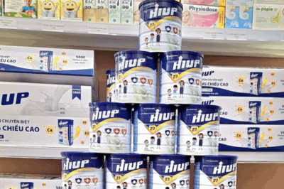 1 lon sữa Hiup 27 sản xuất hết 87.000 đồng, bán 546.000 đồng