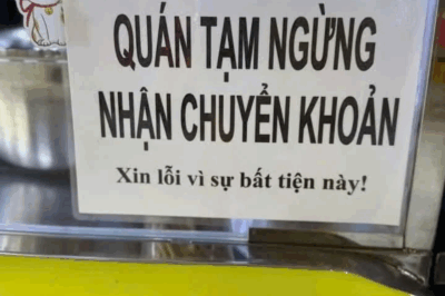 SAI LẦM khi chuyển tiền vào tài khoản cá nhân dẫn đến rủi ro truy thu thuế, vì sao các cửa hàng đồng loạt dán biển chỉ nhận tiền mặt?