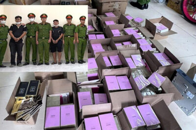 Nước hoa chiết giá rẻ? Xem lại đi: 10.000 chai Chanel, Dior gi-ả vừa bị tri-ệt p-há ngay tại TP.HCM